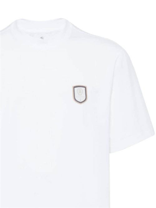 White jersey texture t-shirt Brunello Cucinelli | MW8571383TCJW12